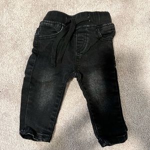 Little Bipsy Black Distressed Denim